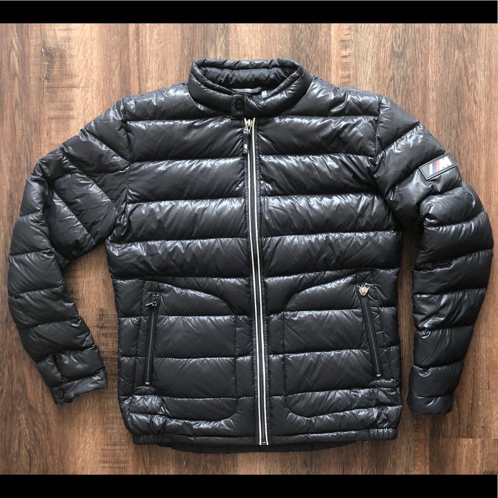 NWOT BMW DOWN PUFFER JACKET WOMENS M M3 M5 coat